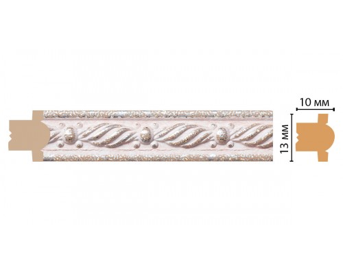 Молдинг DECOMASTER 189-35 (13*10*2400мм)