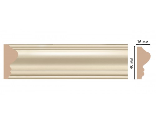 Молдинг DECOMASTER D030-61 (40*16*2400мм)