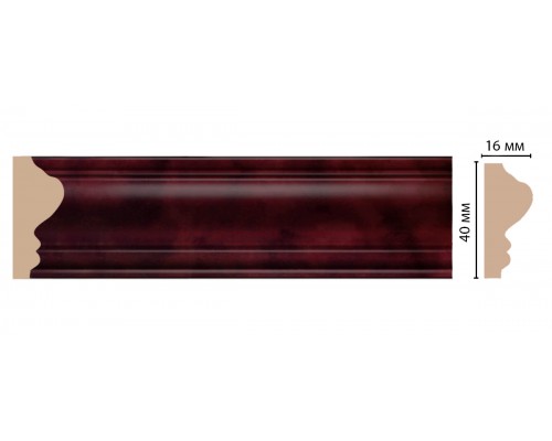 Молдинг DECOMASTER D030-62 (40*16*2400мм)