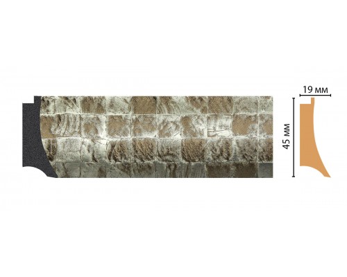 Багет DECOMASTER FM5-4 (45*19*2850мм)