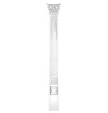Комплект DK-82260-SET1: пилястра DK-82260, капитель DK-82251, основание DK-82252