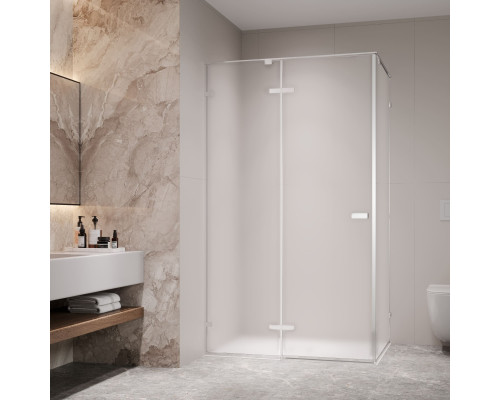 Душевой уголок с распашной дверью на петлях - RGW SV-040 1000x800