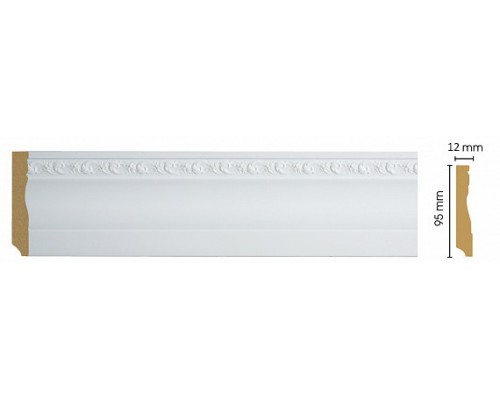 Плинтус напольный DECOMASTER 153-115 ДМ (95*12*2400 мм)