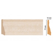 Плинтус напольный DECOMASTER 193-18D ДМ (70*16*2400 мм)