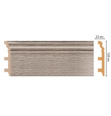Плинтус напольный DECOMASTER D233-77ДМ(120*23*2400 мм)