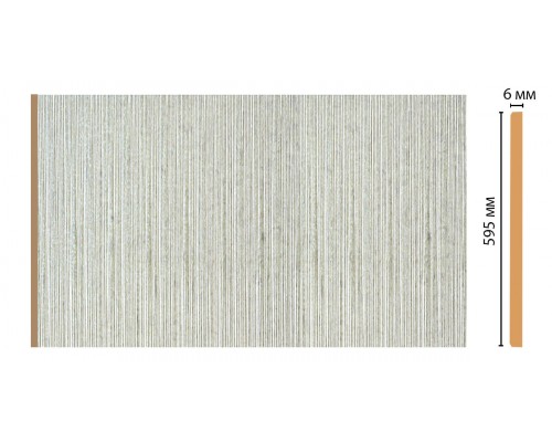 Декоративная панель G60-20 (595*4*2400 мм)
