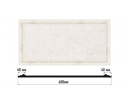 Декоративное панно DECOMASTER D3060-40 (600*300*18мм)