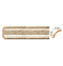 Плинтус потолочный DECOMASTER 167S-127 (35*35*2400мм)