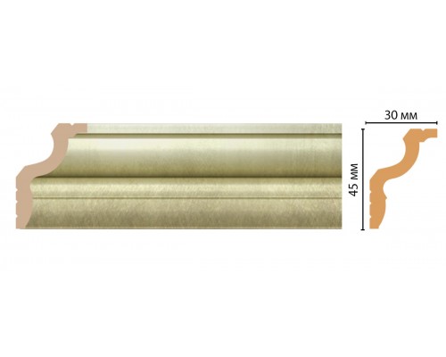 Плинтус потолочный DECOMASTER D148-373ДМ (45*30*2400мм)