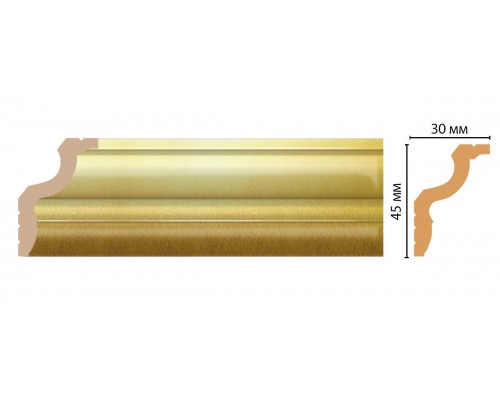 Плинтус потолочный DECOMASTER D148-374ДМ (45*30*2400мм)