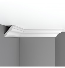 Плинтус потолочный гладкий DECOMASTER DP-357 (85*80*2400мм)
