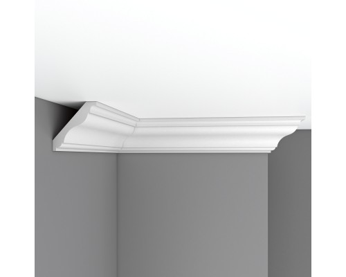 Плинтус потолочный гладкий DECOMASTER DP-357 (85*80*2400мм)