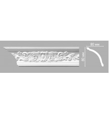 Плинтус потолочный с рисунком DECOMASTER 95022 (80х80х2400мм)