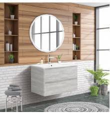 Мебель для ванной комнаты BelBagno Albano-Cer 80 подвесная, rovere vintage bianco