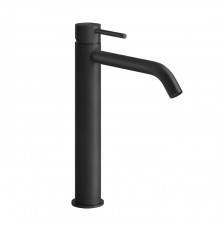 GESSI Flessa Смеситель для раковины, на 1 отв., высокий h=30.5см., излив 15.5см, цвет: black XL. 54006#299