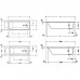 Duravit D-Neo Ванна 150х70х42см., отдельностоящая, DuraSolid, со сливом (без перелива), цвет: белый. 790127000000000, 700487000000000