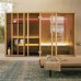 Effegibi Yoku SH Glass СаунаХаммам 342x170х214см, в нишу, цвет: чёрный орех/Calacatta Gold Extra. YO 30 31 0001