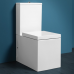 SIMAS Frozen Унитаз моноблок 37,5х61см, с бачком, цвет: белым. D21cr, FZ07bi, FZ09bi