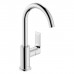 Hansgrohe Rebris E Смеситель для раковины 210, на 1 отв., с поворотным изливом, с донным клапаном, цвет: хром