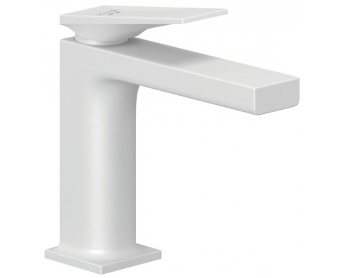 KLUDI-DECUS Однорычажный смеситель на умывальник 110, без донного клапана, белый мат 542825375