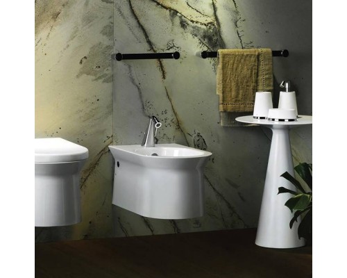 Gessi Cono Смеситель для биде на 1 отв. с донным клапаном и соединительными шлангами, цвет: хром. 45007#031