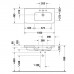 Duravit DuraStyle Раковина 100х48 см, без отв., цвет: белый. 2326100060