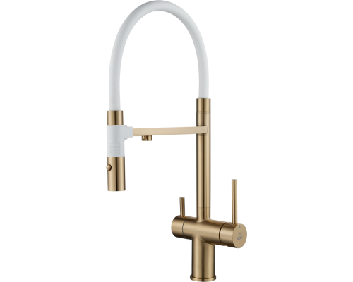 Смеситель для кухни Rose R958G золото