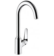 HG 71 802 000 Focus M42 Смеситель для кухни 223 мм, ∩ излив