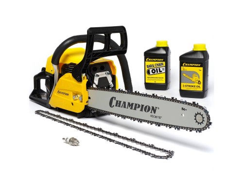 Бензопила CHAMPION 362-18" 0,325-1,5-72+ подарок АКЦИЯ