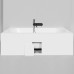 Salini Ornella Axis 190 Kit Встраиваемая ванна 190х90х60см, прямоугольная, материал: S-Sense, донный клапан UpDown, слив-перелив, цвет: белый матовый. 103512M