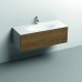 Kerasan Shape Раковина 122х52см, встраиваемая, с 1 отв., цвет: белый глянцевый. 548001*1
