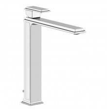 Gessi Eleganza Смеситель для раковины на 1 отверстие, высокий, с донным клапаном, цвет: хром. 46003#031