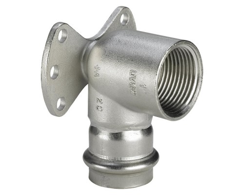 Водорозетка Viega Sanpress Inox нержавеющая сталь 1/2 х18 мм. 437251 Водорозетка Viega Sanpress Inox нержавеющая сталь 1/2 х18 мм. 437251