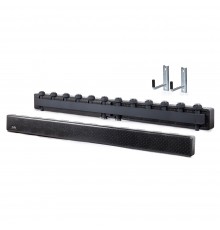 Коллектор SR Rubinetterie с изоляцией и настенным креплением. 6 выходов до 70 кВт 1021-2500G600