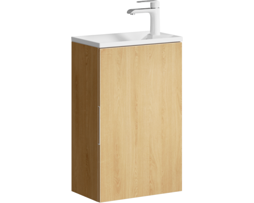 AQ ACC0104DZ Accent Тумба под умывальник лев/пр, Дуб золотой, 420х670х250 мм ACC0104DZ