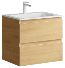 AQ ACC0106DZ Accent Тумба под умывальник, Дуб золотой, 608х445х558 мм ACC0106DZ