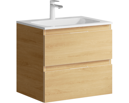 AQ ACC0106DZ Accent Тумба под умывальник, Дуб золотой, 608х445х558 мм ACC0106DZ