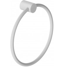 Полотенцедержатель Kludi Vela R 5897853, кольцо 20 см, белый матовый