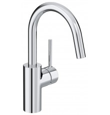 Kludi 38 028 0576 Bozz Смеситель для раковины 185 мм, гладкий, 5 л/мин 380280576