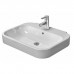 DURAVIT Happy D.2 Раковина 80х52.5 см, 1 отв, со слив-переливом, цвет: белый. 2316800000