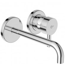 IS A6938AA Ceraline Смеситель для раковины 204 мм, настен., на 2 отв., HWTC (внеш. монт. часть) A6938AA