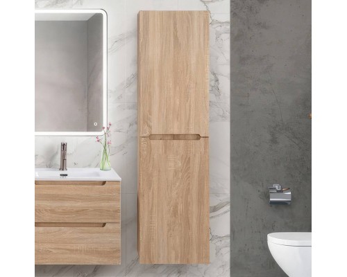 Шкаф-пенал BelBagno Etna 40 R rovere bianco