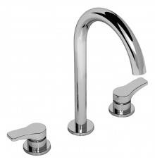 Fantini AL/23 Смеситель для раковины, 3 отв., излив: 160 мм, цвет: хром. 26 02 B204WF