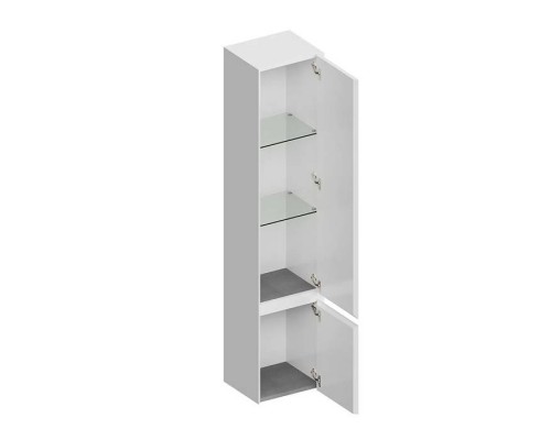 Kerama Marazzi Cubo Пенал подвесной, правый 165, цвет: белая матовая. CUB.165Rh\WHT.M Kerama Marazzi Cubo Пенал подвесной, правый 165, цвет: белая матовая. CUB.165Rh\WHT.M