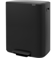 Мусорное ведро Brabantia Bo Pedal Bin 211362 60 л, черное