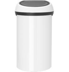 Мусорное ведро Brabantia Touch Bin 108686 30 л, белое