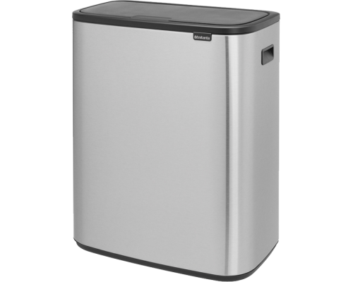 Мусорное ведро Brabantia Bo Touch Bin 223082 60 л, стальное