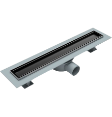 Душевой трап (лоток) Esbano Eco Tile 50 cм, матовый черный