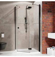 Душевой уголок Radaway Essenza New Black PTJ 100х80 R