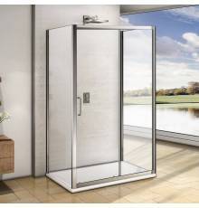 Душевой уголок Good Door Neo WTW+SP+SP 130х80 см + очиститель для стекол